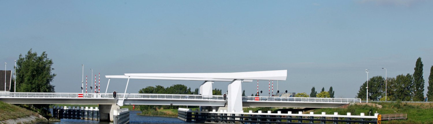 movable bridge N207 Gouda, bridge design by ipv Delft