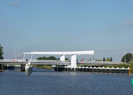 movable bridge N207 Gouda, bridge design by ipv Delft