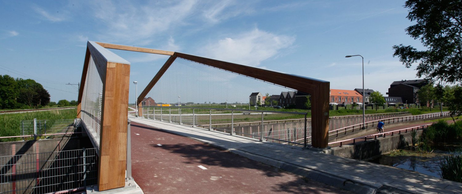bridge rvs Bodegraven Weideveld, bridge design by ipv Delft