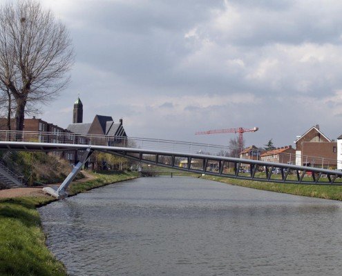footbridge, bridge design by ipv Delft