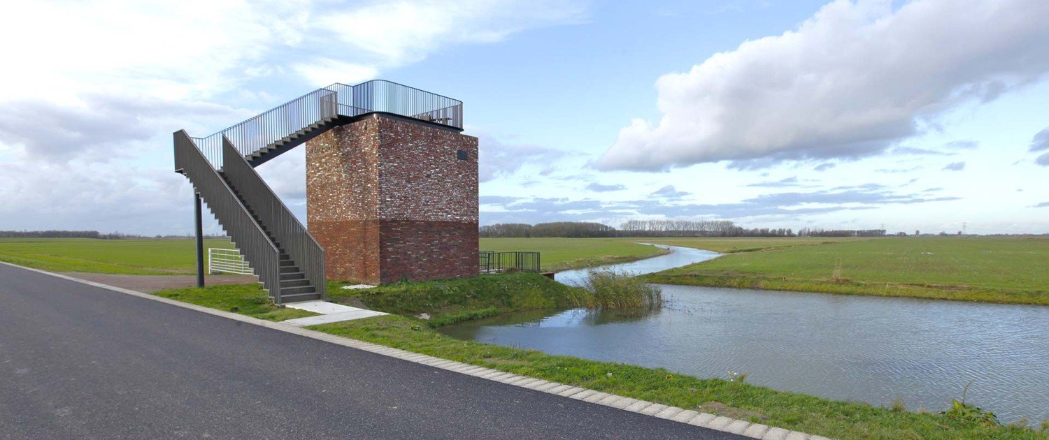 water pumping station Noordwaard, design by ipv Delft