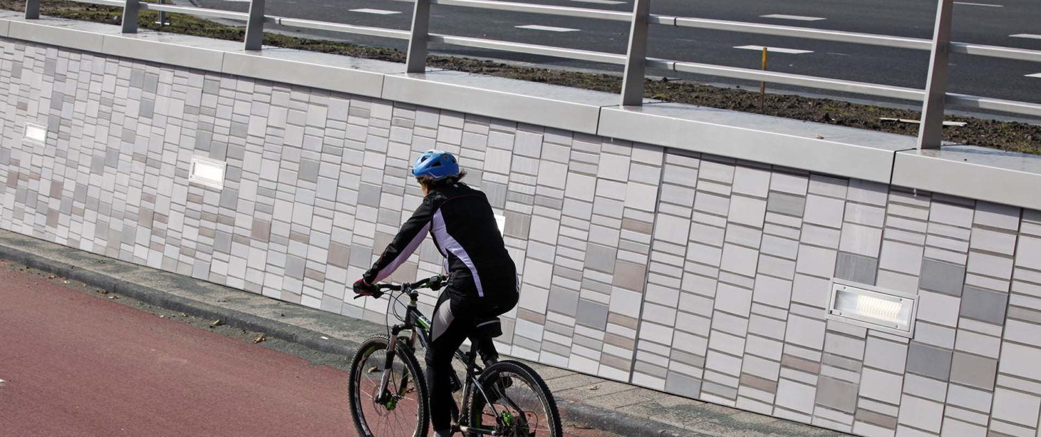 bicycle underpass Bio science park Plesmanlaan ipv Delft
